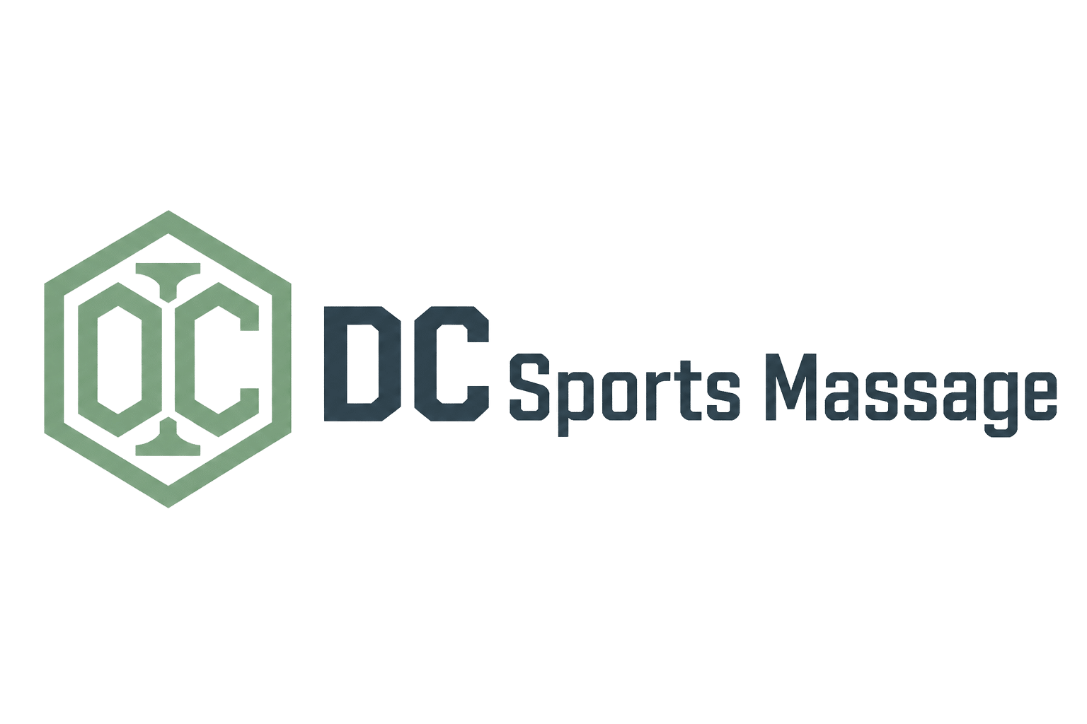 dc sports massage logo upscaled transparent